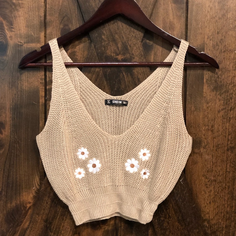 SHEIN Flower Crop SMALL